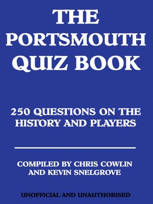 cover image of The Portsmouth Quiz Book